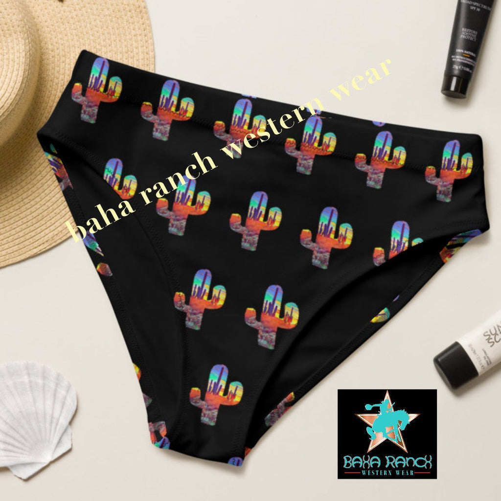 Yeehaw Sunset Desert Bikini Bottom by Baha Ranch Western Wear