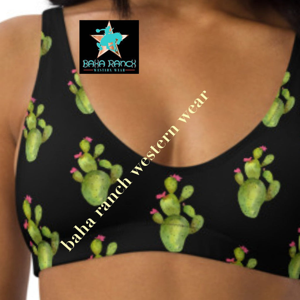 Yeehaw All Over Cactus Bikini by Baha Ranch Western Wear - product image 8