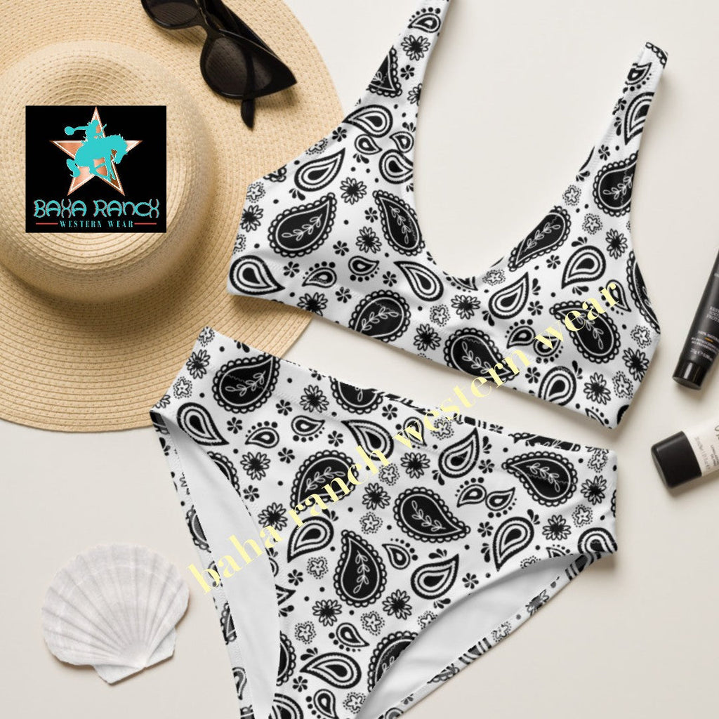 Yeehaw Paisley Bikini by Baha Ranch Western Wear - product image 2