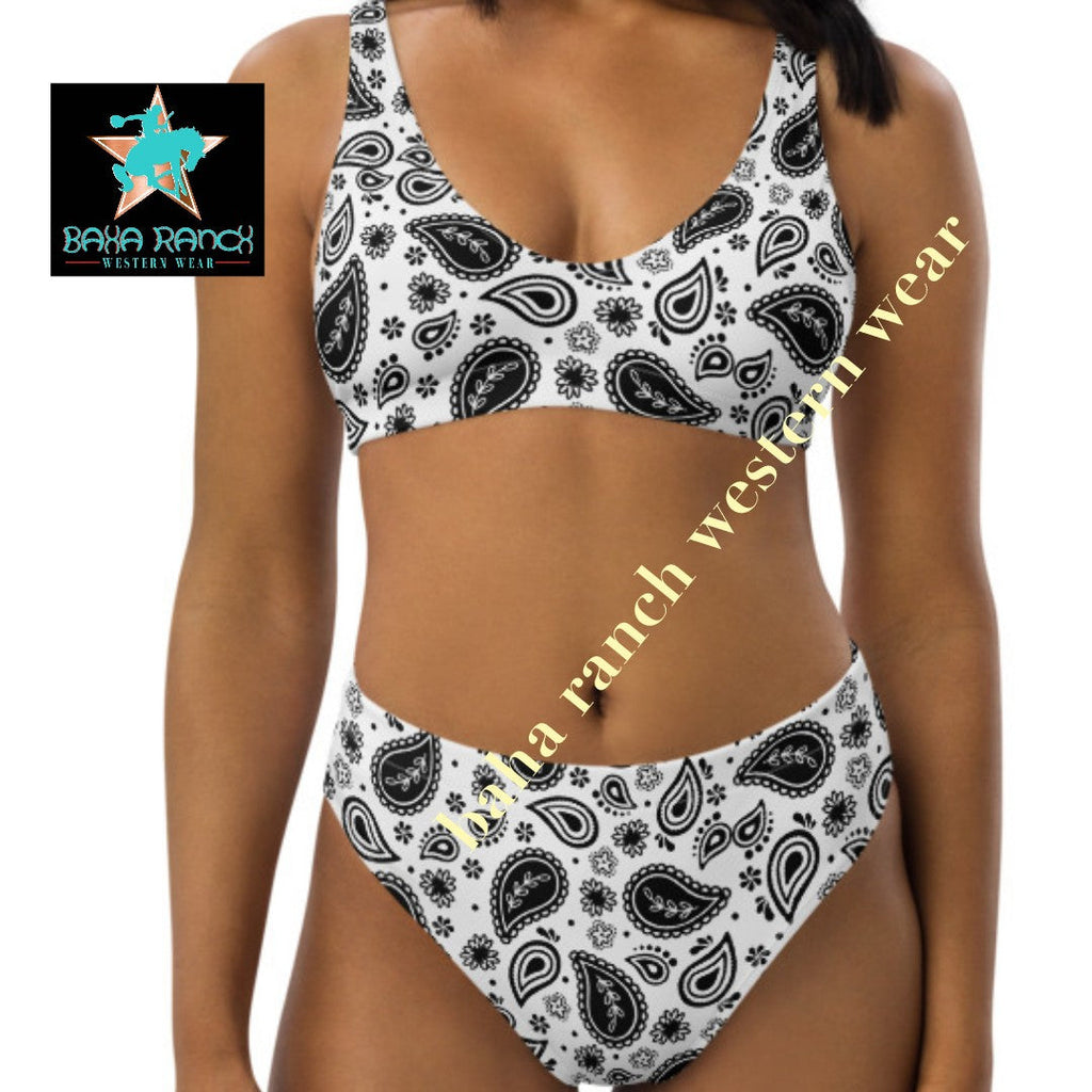 Yeehaw Paisley Bikini by Baha Ranch Western Wear - product image 6