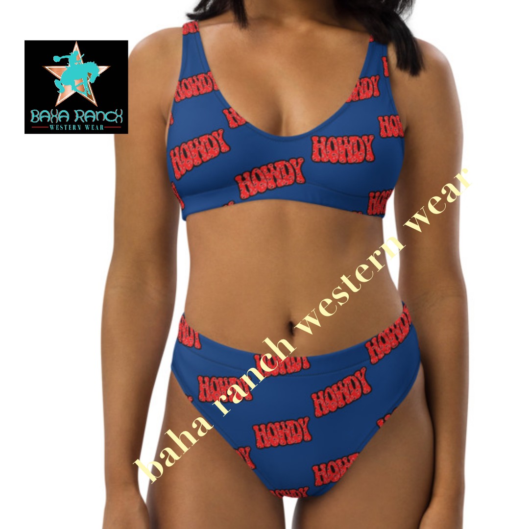 Yeehaw Howdy Bikini by Baha Ranch Western Wear - product image 11