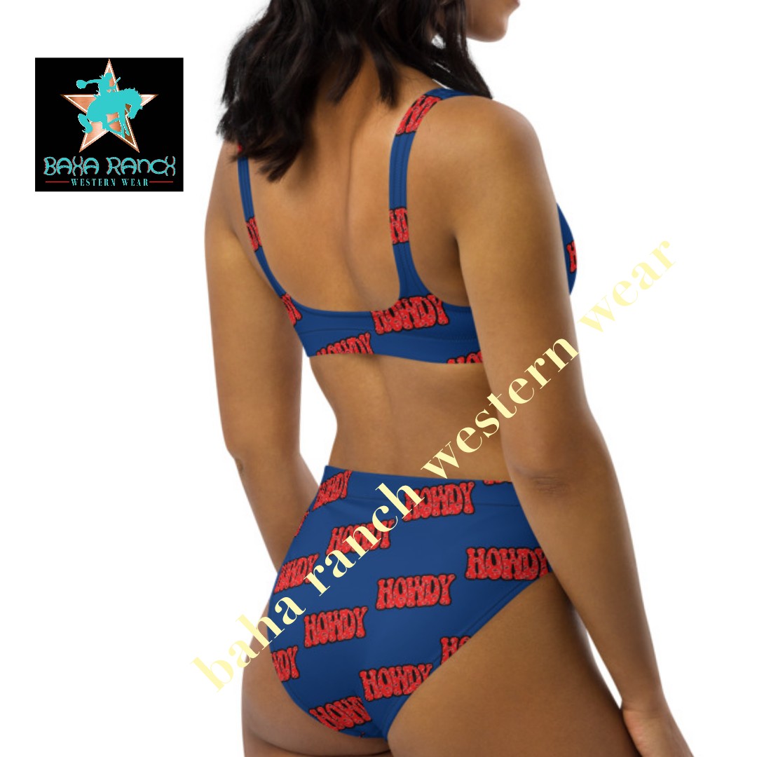 Yeehaw Howdy Bikini by Baha Ranch Western Wear - product image 10