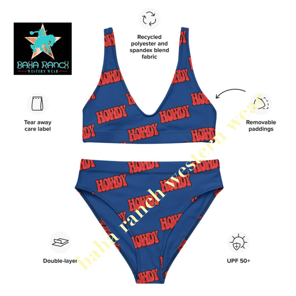 Yeehaw Howdy Bikini by Baha Ranch Western Wear - product image 9