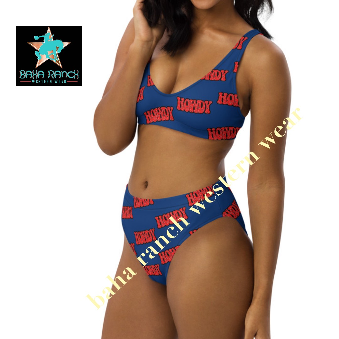 Yeehaw Howdy Bikini by Baha Ranch Western Wear - product image 8