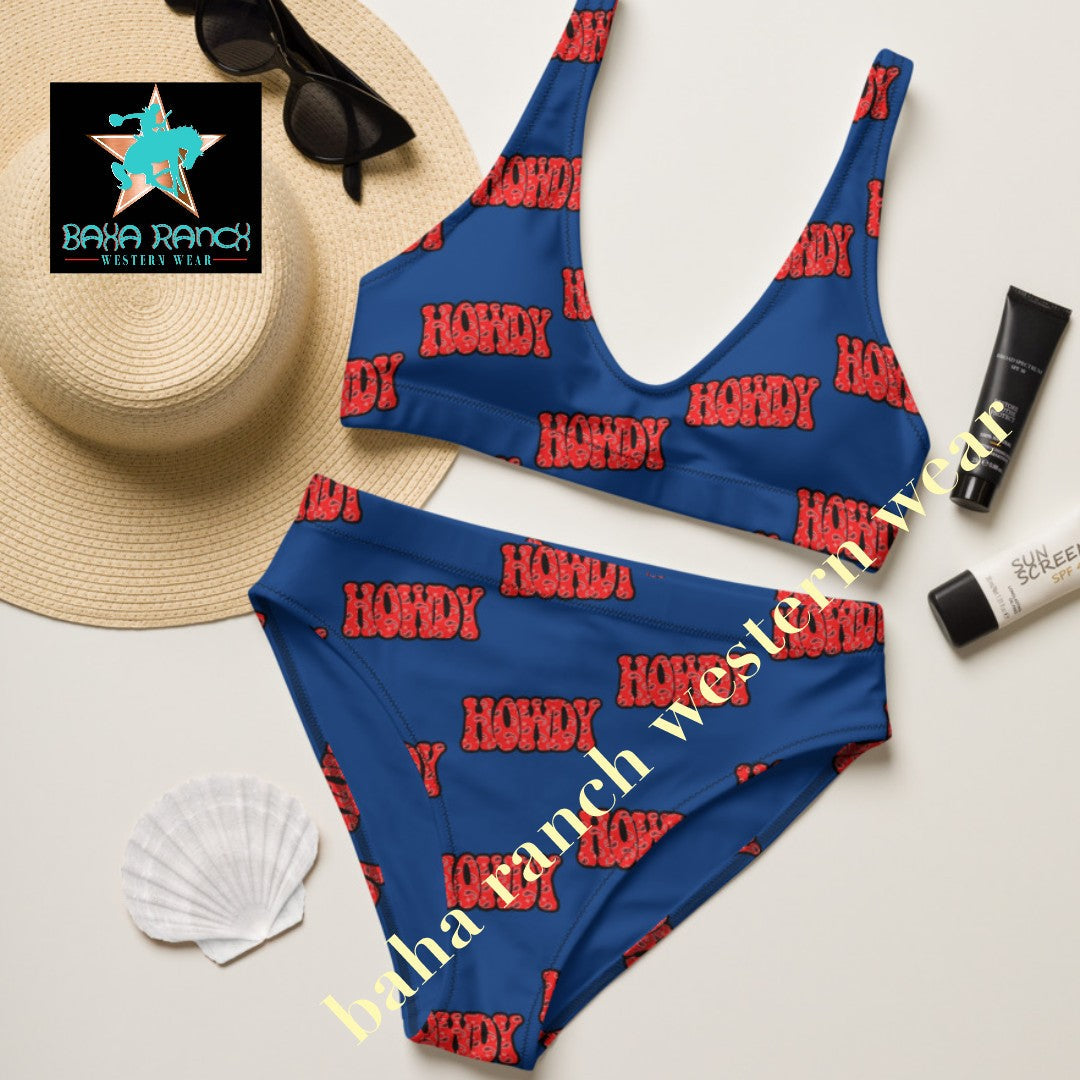 Yeehaw Howdy Bikini by Baha Ranch Western Wear - product image 4