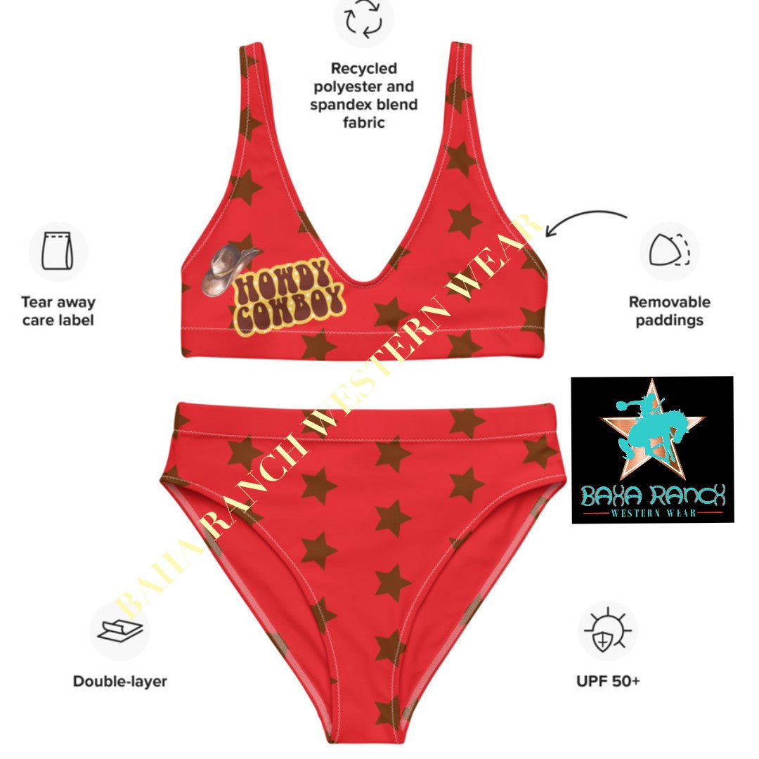 Yeehaw Howdy Cowboy Bikini by Baha Ranch Western Wear - product image 6