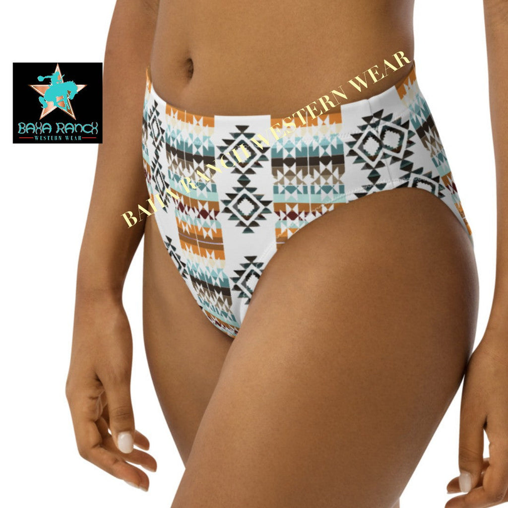 Yeehaw Aztec Print Bikini Bottom by Baha Ranch Western Wear - product image 4