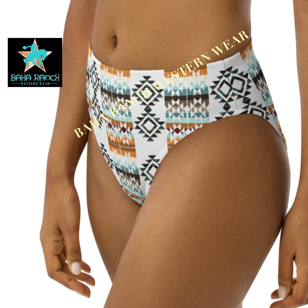 Yeehaw Aztec Print Bikini Bottom by Baha Ranch Western Wear - product image 4