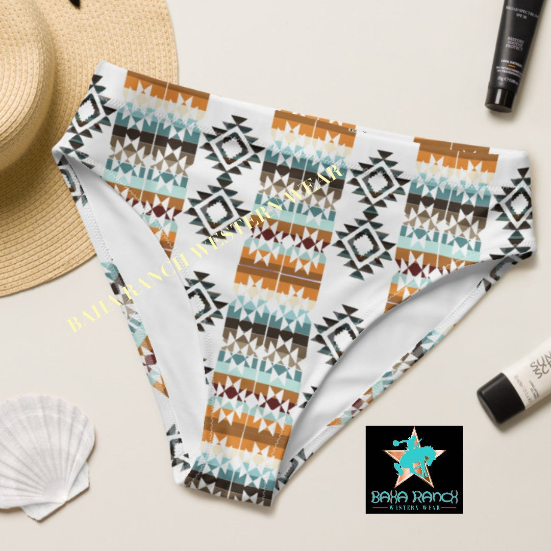 Yeehaw Aztec Print Bikini Bottom by Baha Ranch Western Wear