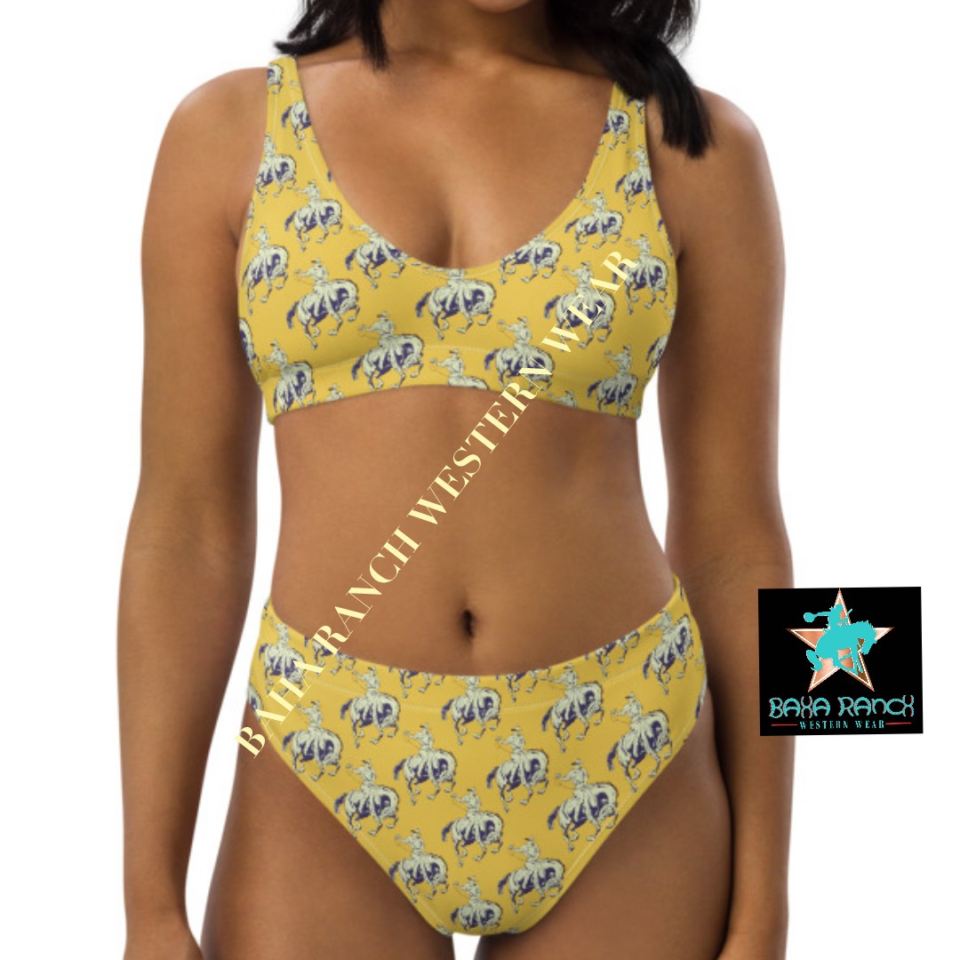 Yeehaw Vintage Bronc Buster Bikini by Baha Ranch Western Wear - product image 6