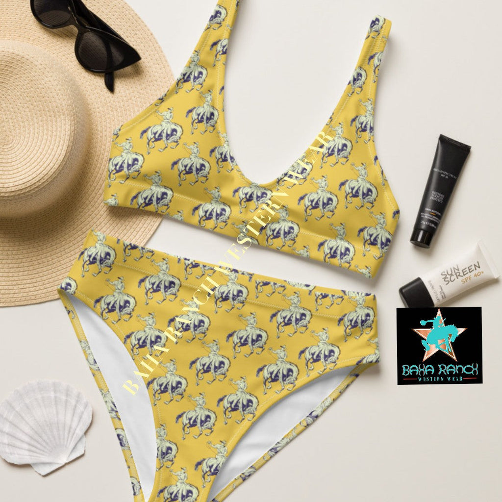 Yeehaw Vintage Bronc Buster Bikini by Baha Ranch Western Wear - product image 2