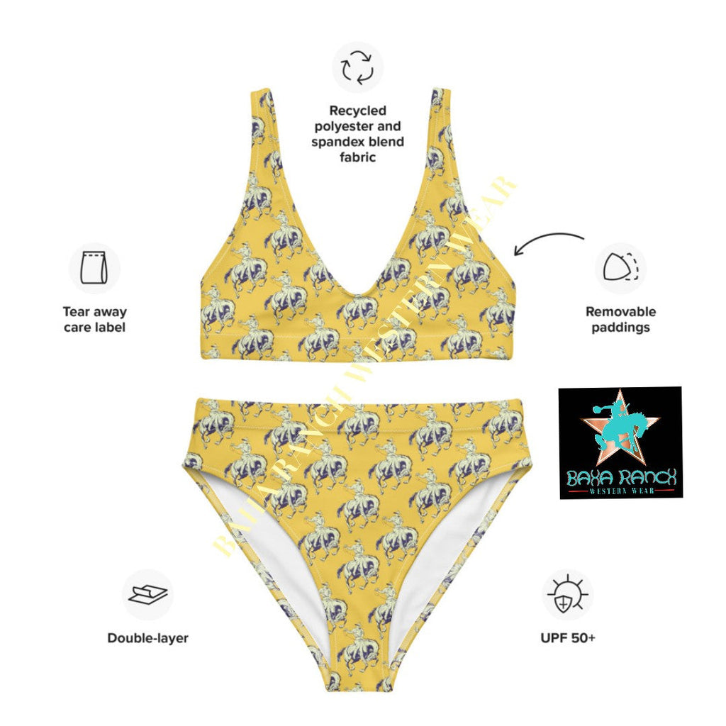 Yeehaw Vintage Bronc Buster Bikini by Baha Ranch Western Wear - product image 8