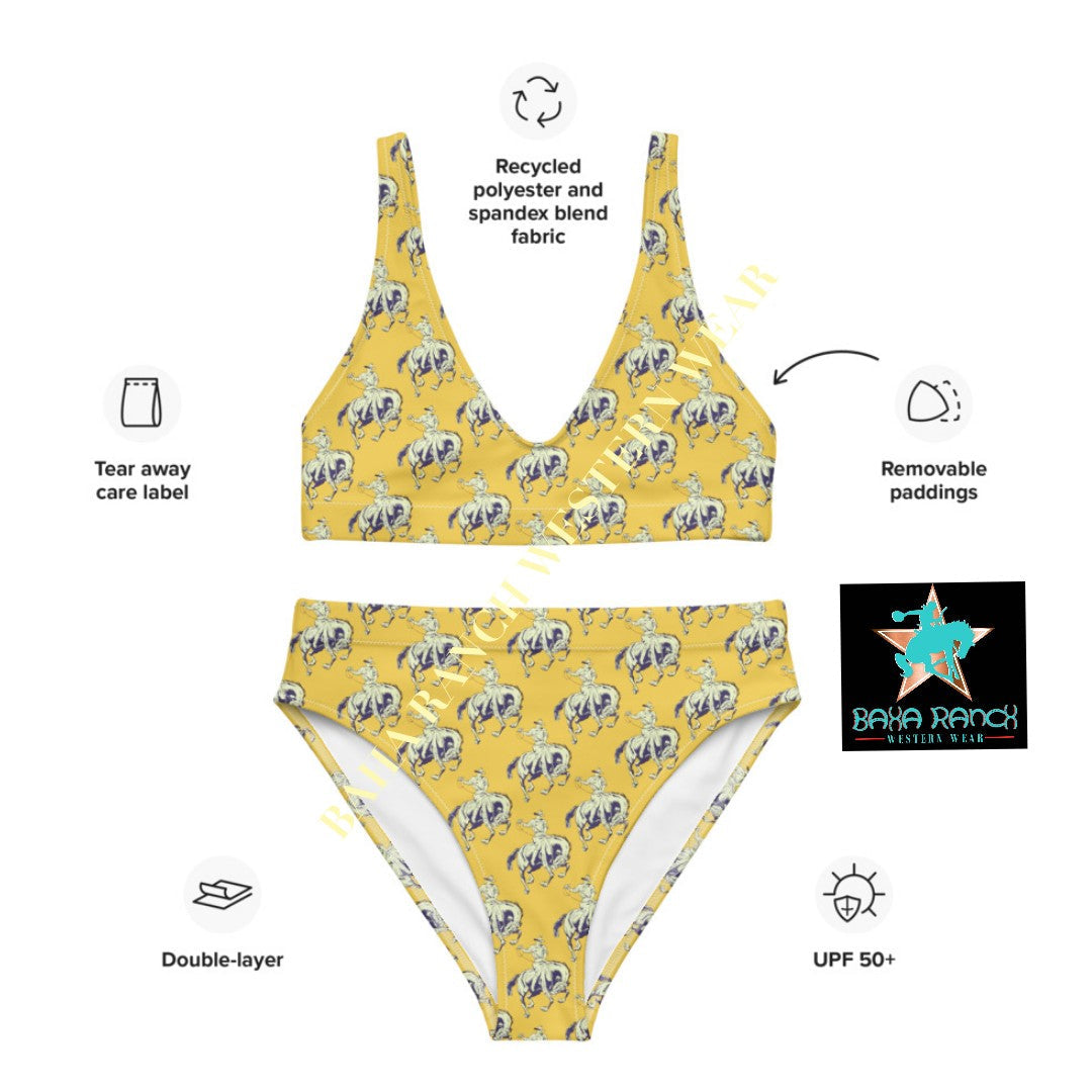 Yeehaw Vintage Bronc Buster Bikini by Baha Ranch Western Wear - product image 8