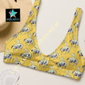 Yeehaw Vintage Bronc Buster Bikini Top by Baha Ranch Western Wear