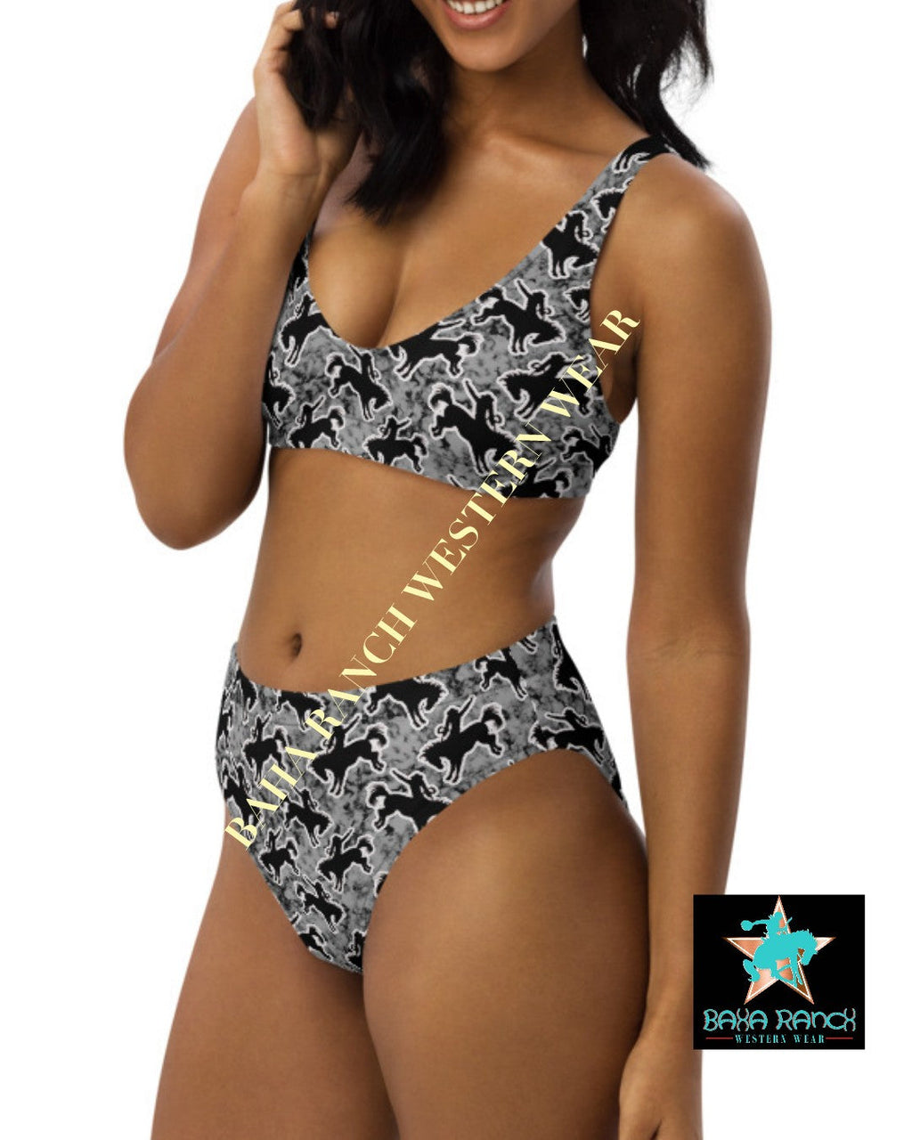 Yeehaw Rodeo Bronc Bikini by Baha Ranch Western Wear - product image 8