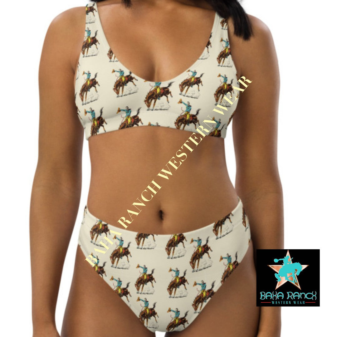 Baha Ranch Yeehaw Vintage Rodeo Cowboy Bikini by Baha Ranch Western Wear - product image 10