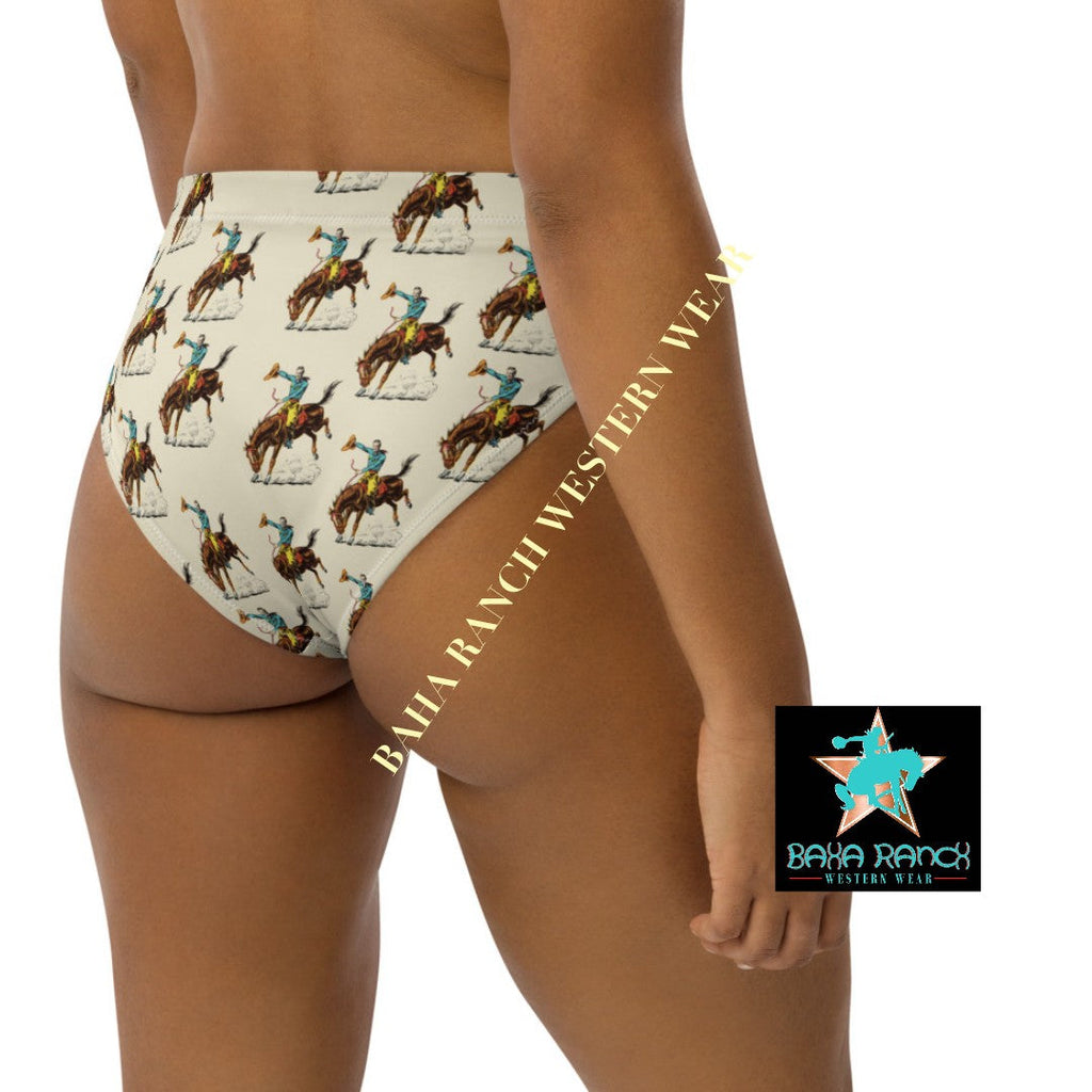 Baha Ranch Yeehaw Vintage Rodeo Cowboy Bikini Bottom by Baha Ranch Western Wear - product image 3