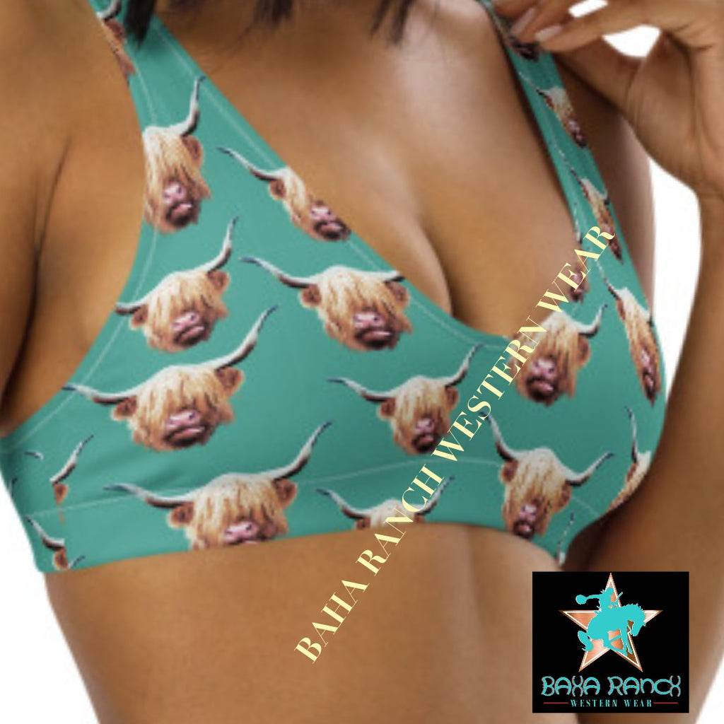 Baha Ranch Yeehaw Highland Cow Bikini by Baha Ranch Western Wear - product image 7