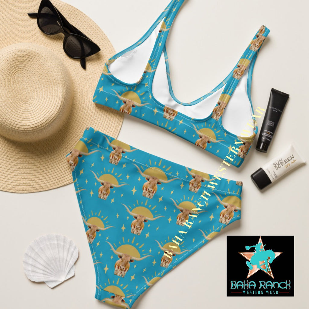 Yeehaw Longhorn Sunshine Bikini by Baha Ranch Western Wear - product image 6