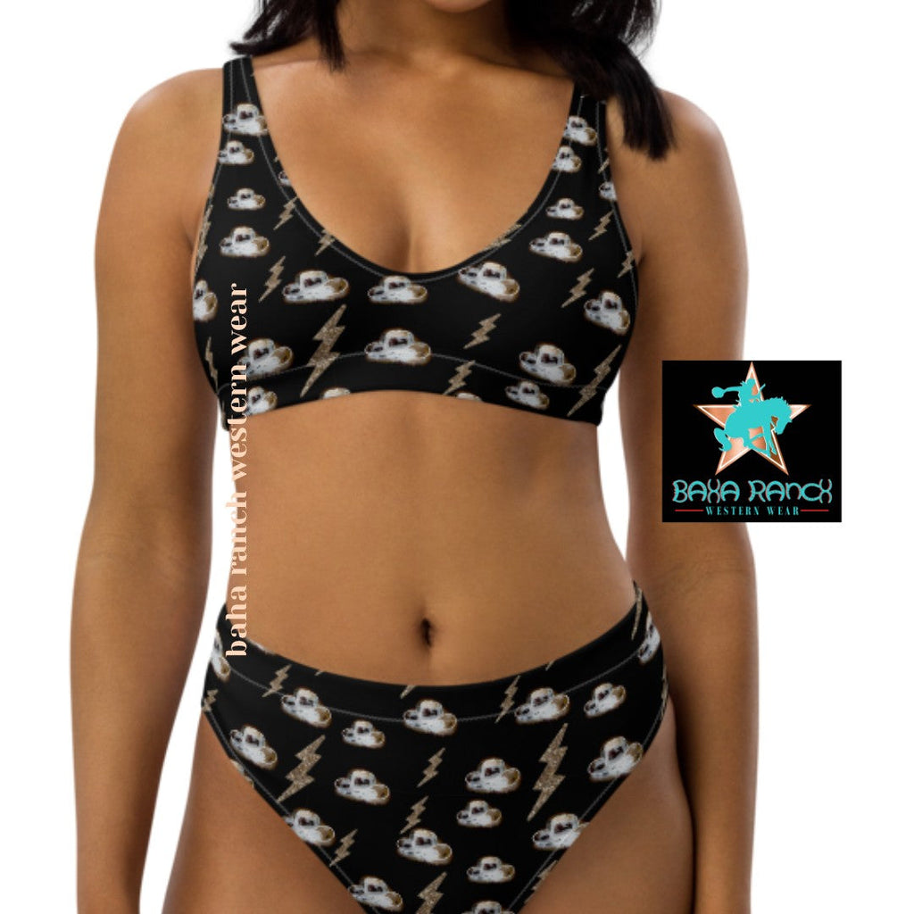 Baha Ranch Yeehaw Disco Cowgirl Bikini by Baha Ranch Western Wear - product image 7