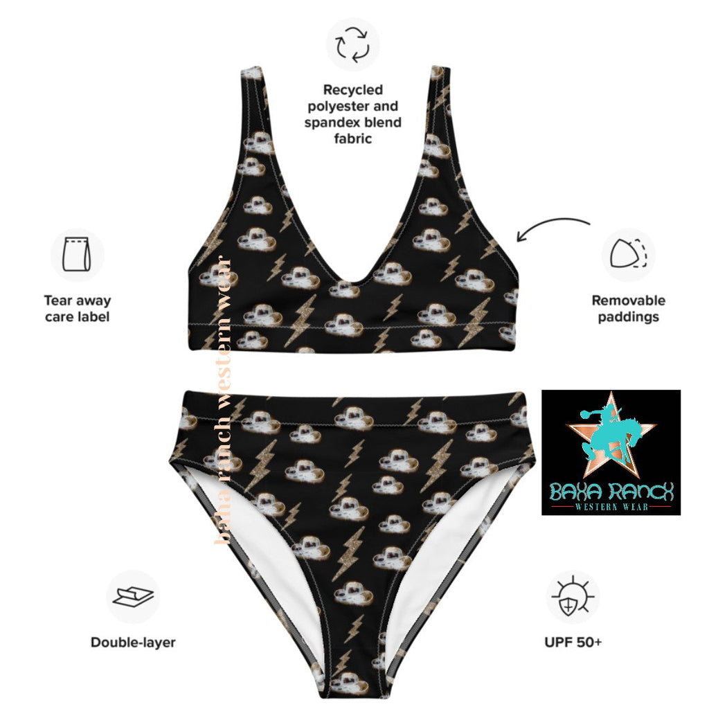 Baha Ranch Yeehaw Disco Cowgirl Bikini by Baha Ranch Western Wear - product image 6
