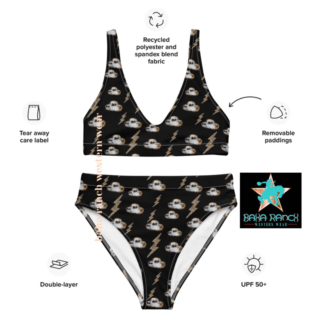 Baha Ranch Yeehaw Disco Cowgirl Bikini by Baha Ranch Western Wear - product image 6
