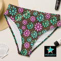 Baha Ranch Yeehaw Pink Turquoise Cowgirl Bikini Bottom by Baha Ranch Western Wear