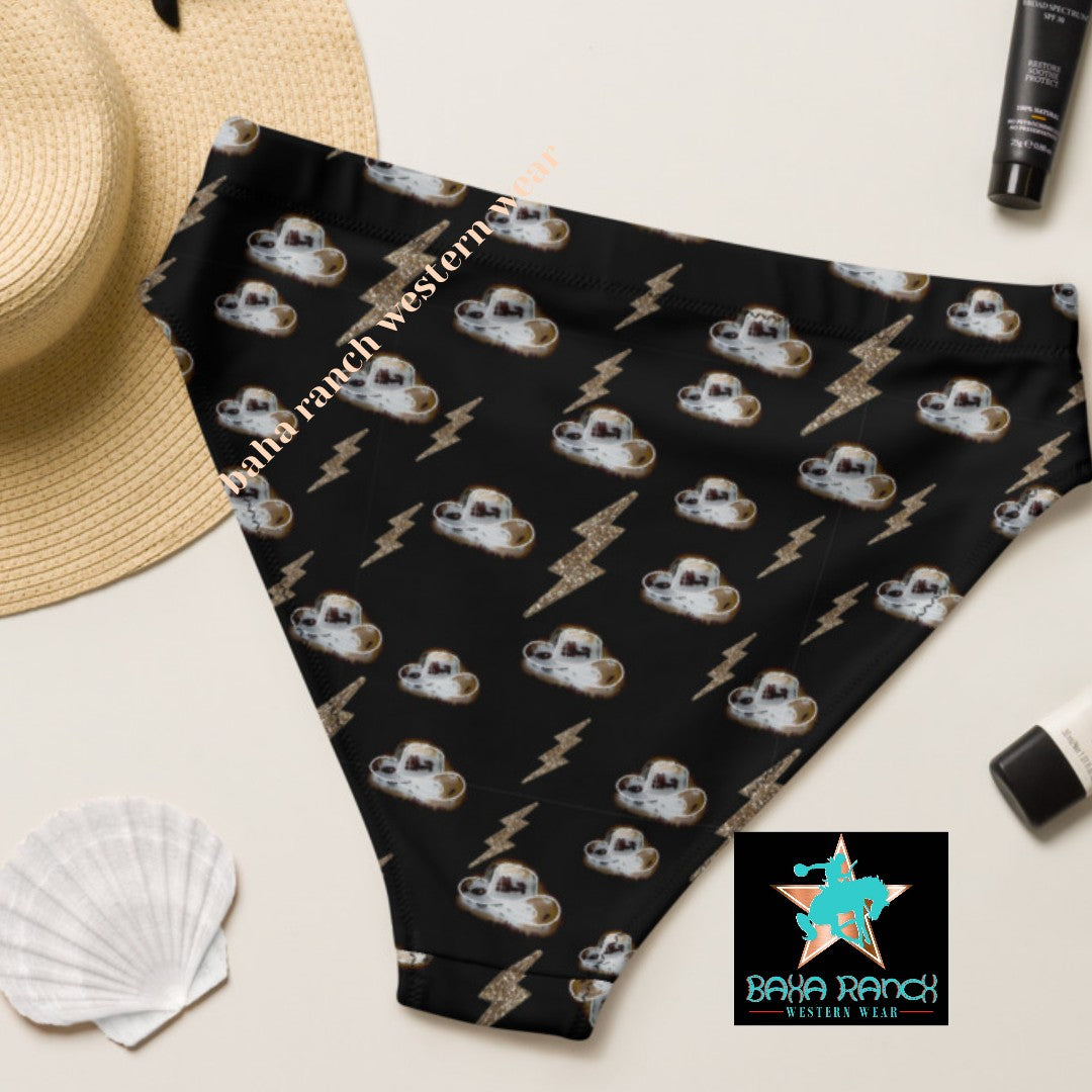 Baha Ranch Yeehaw Disco Cowgirl Bikini Bottom by Baha Ranch Western Wear - product image 5