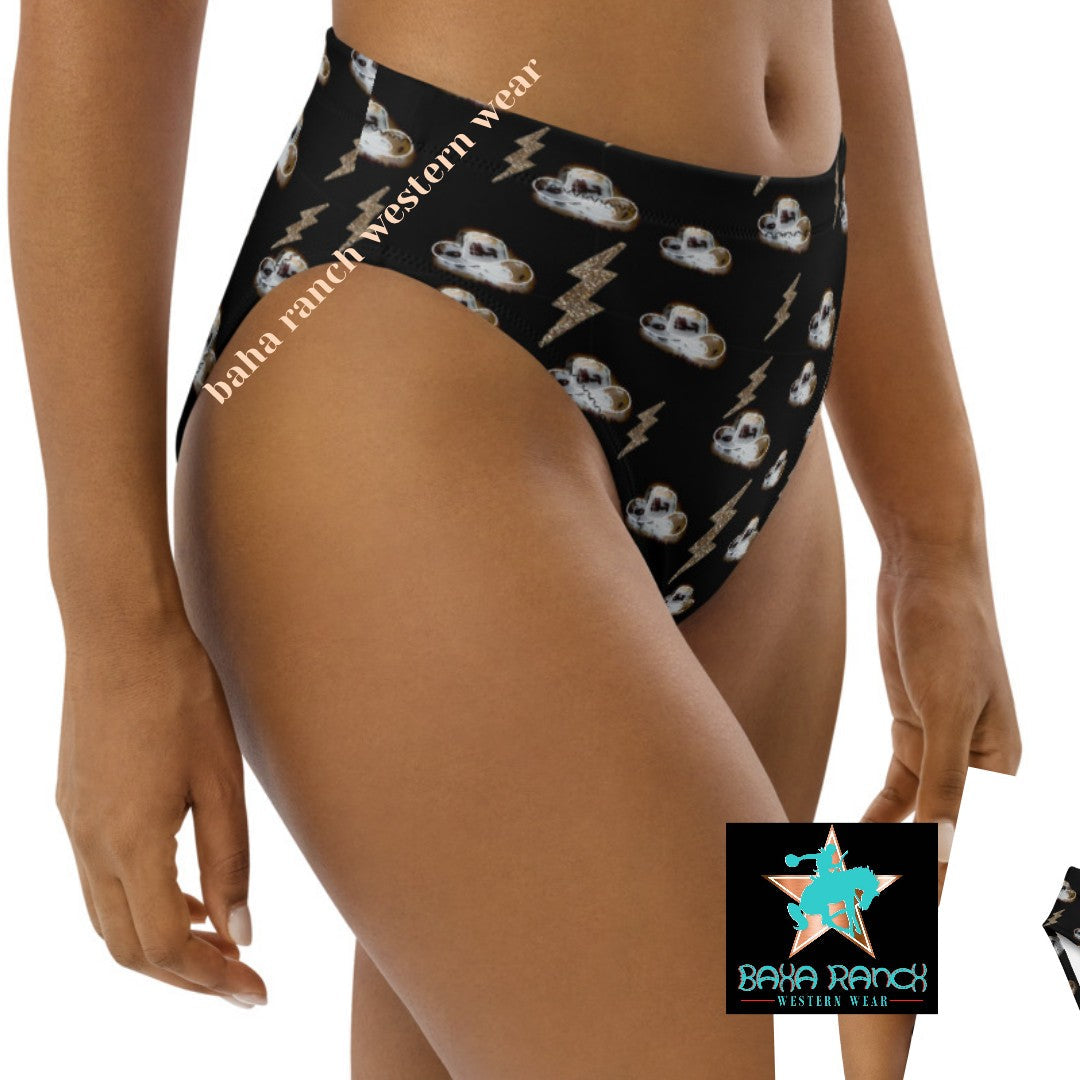 Baha Ranch Yeehaw Disco Cowgirl Bikini Bottom by Baha Ranch Western Wear - product image 3