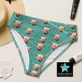 Baha Ranch Yeehaw Highland Cow Bikini Bottom by Baha Ranch Western Wear
