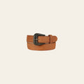 Cowboy Belt - El General - Crazy kansas 44661 on a warm cream background
