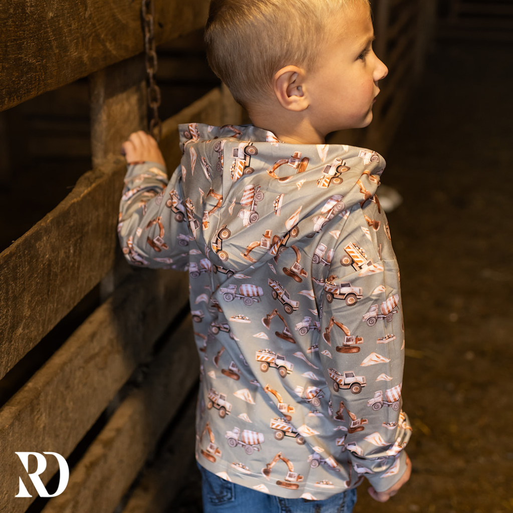 Toddler Hooded Shirt | Diggin It — view 2