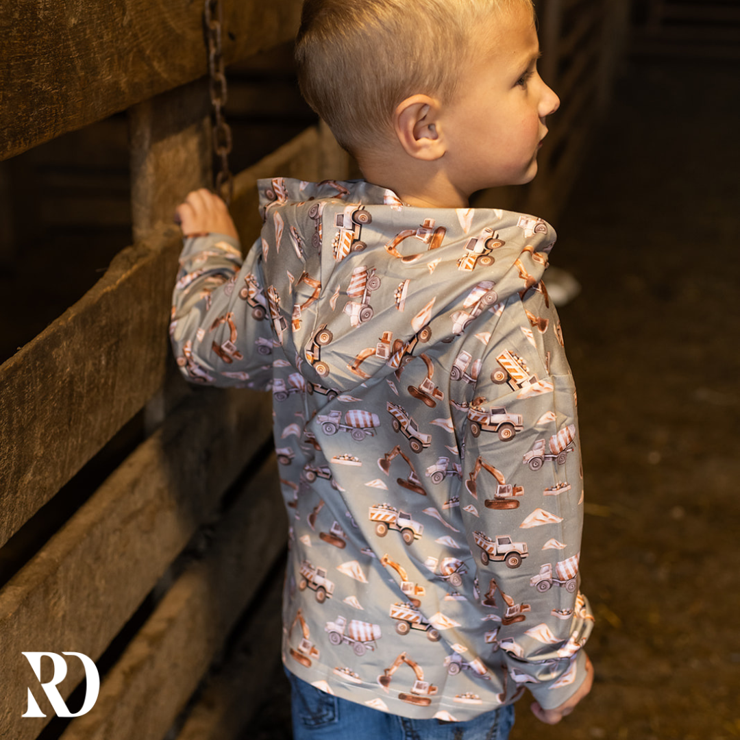Toddler Hooded Shirt | Diggin It — view 2