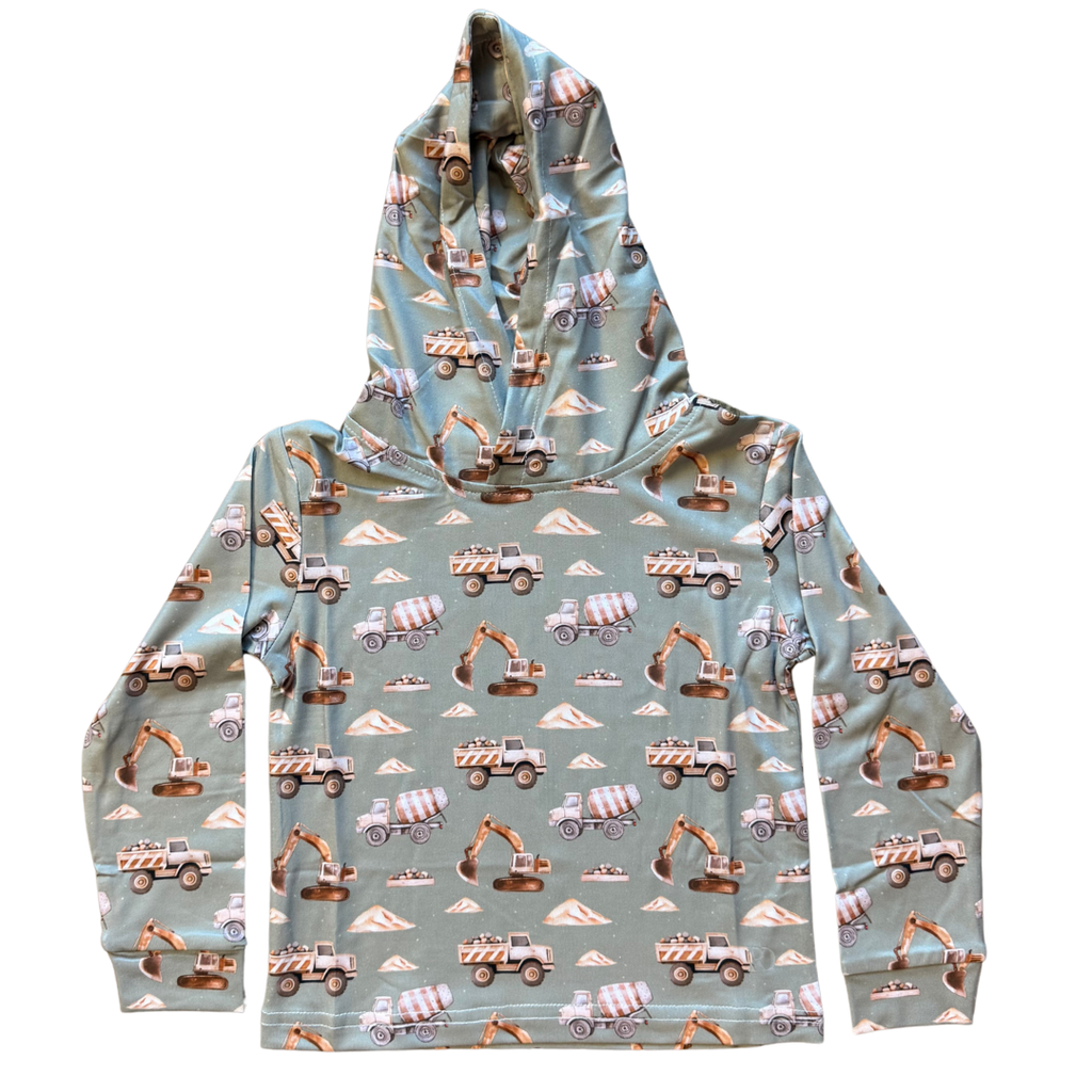 Toddler Hooded Shirt | Diggin It — view 4