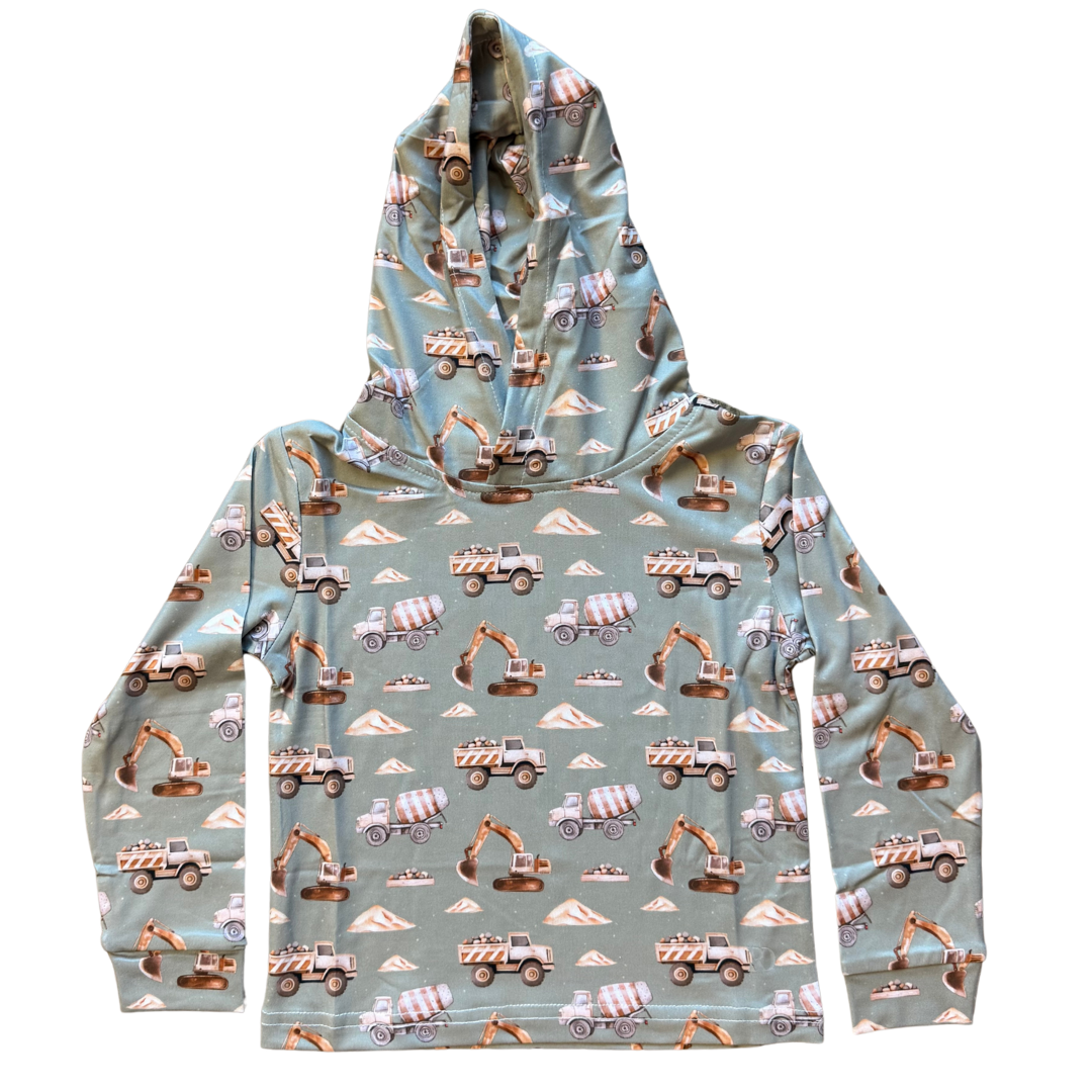 Toddler Hooded Shirt | Diggin It — view 4