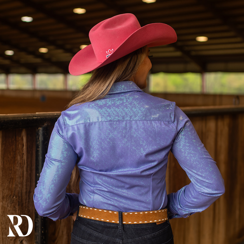 Dragon Sparkle Performance Rodeo Shirt — view 2