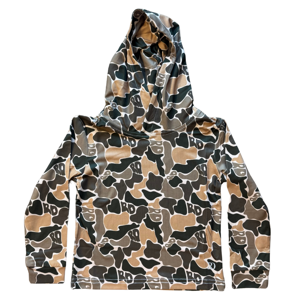 Toddler Hooded Shirt | Duck Hunt — view 4