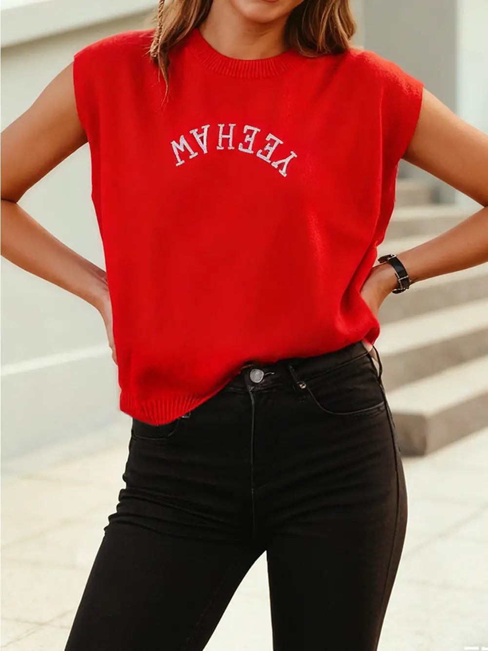 Eclectic Yeehaw | Sweater Vest — view 3