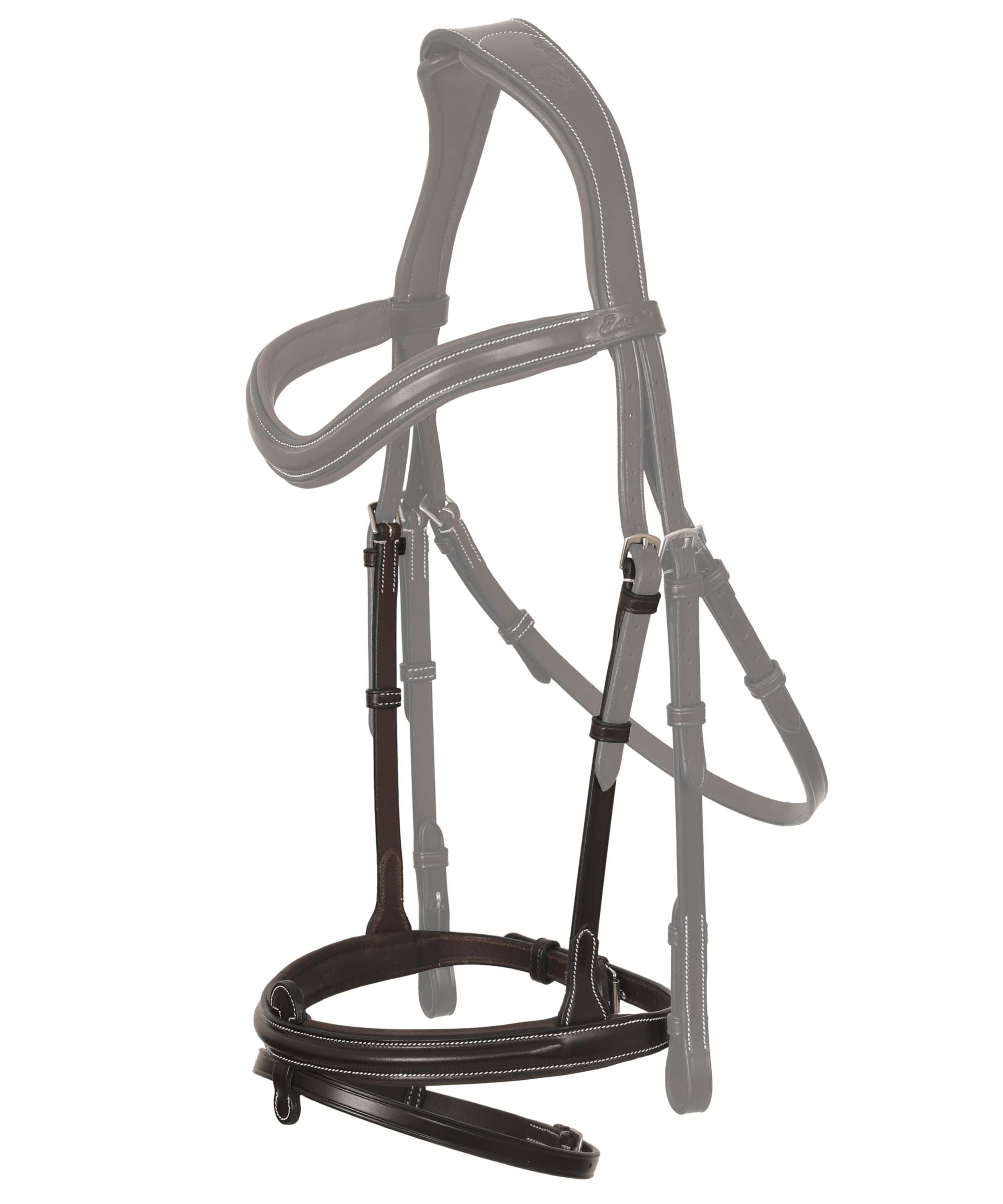 Replacement Noseband of ExionPro Detachable Flash Thin Raised Bridle by Bridles & Reins - alternate view 4