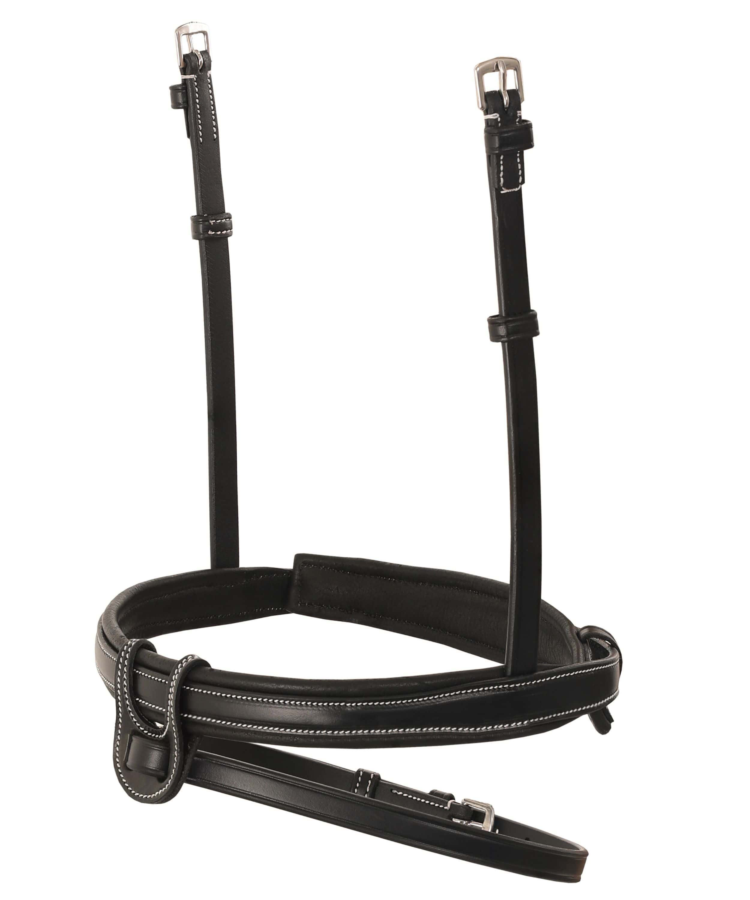 Replacement Noseband of ExionPro Fully Padded Snaffle Bridle with U Shaped Detachable Flash by Bridles & Reins -...