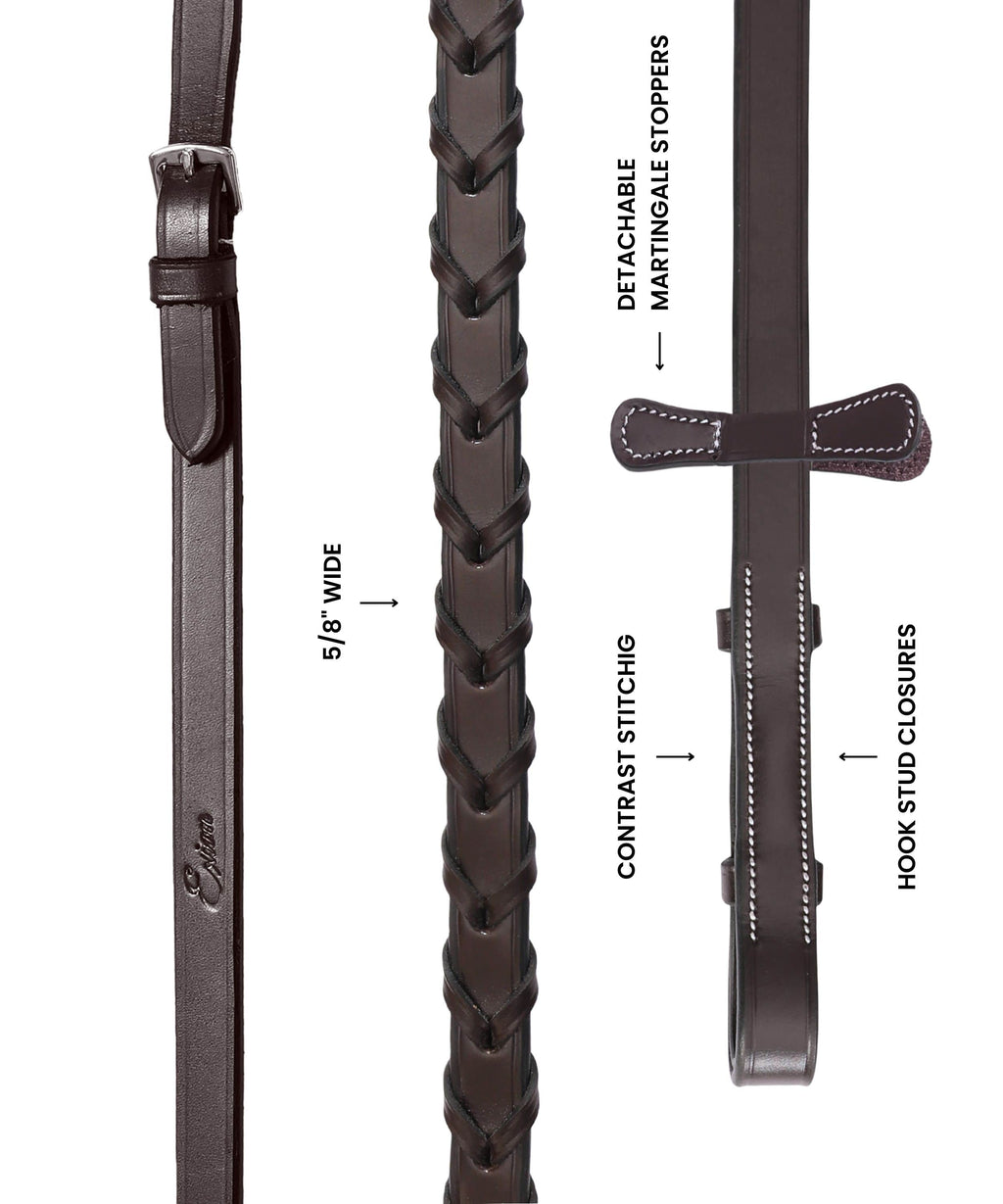 ExionPro Laced Reins by Bridles & Reins - alternate view 5