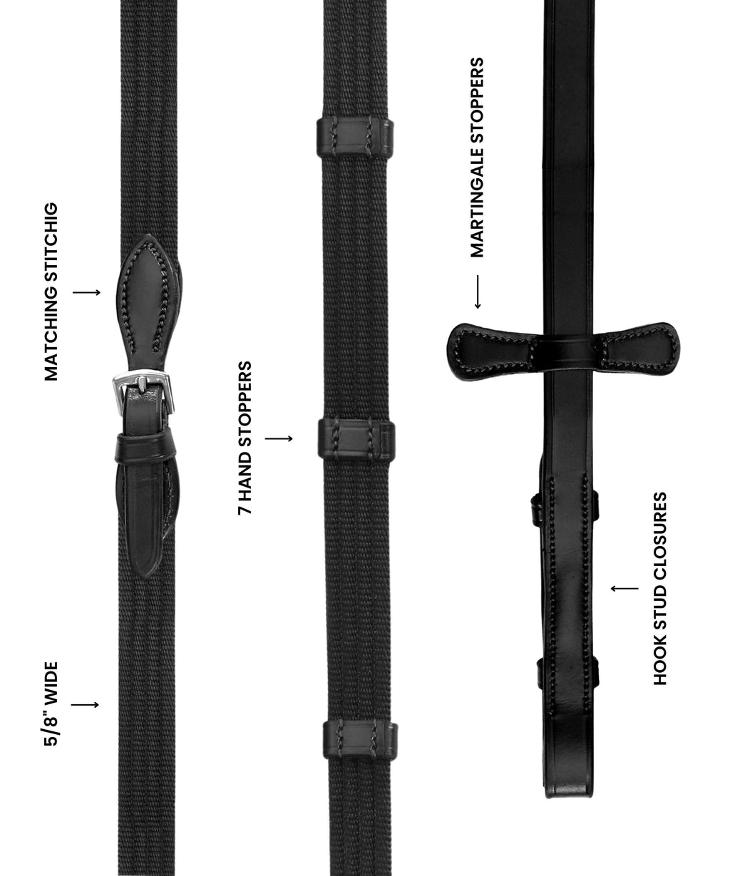 ExionPro Web Reins by Bridles & Reins - alternate view 5