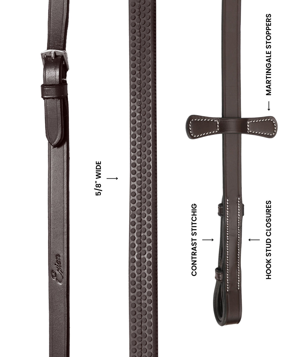 ExionPro Rubber Reins by Bridles & Reins - alternate view 6