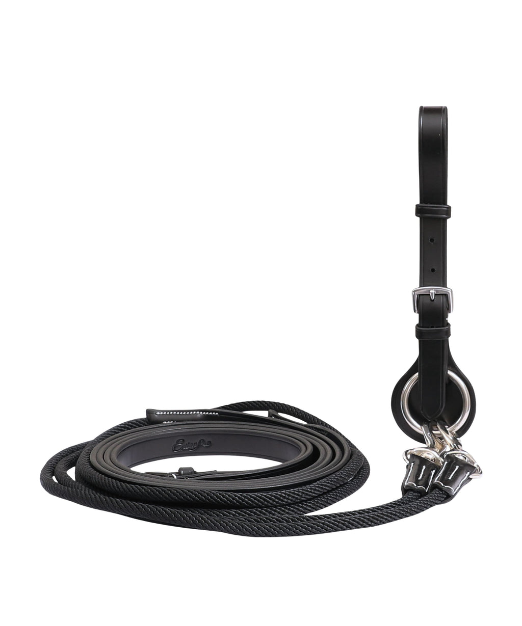 ExionPro Rope & Leather Draw Reins with Girth Loop by Bridles & Reins - alternate view 3