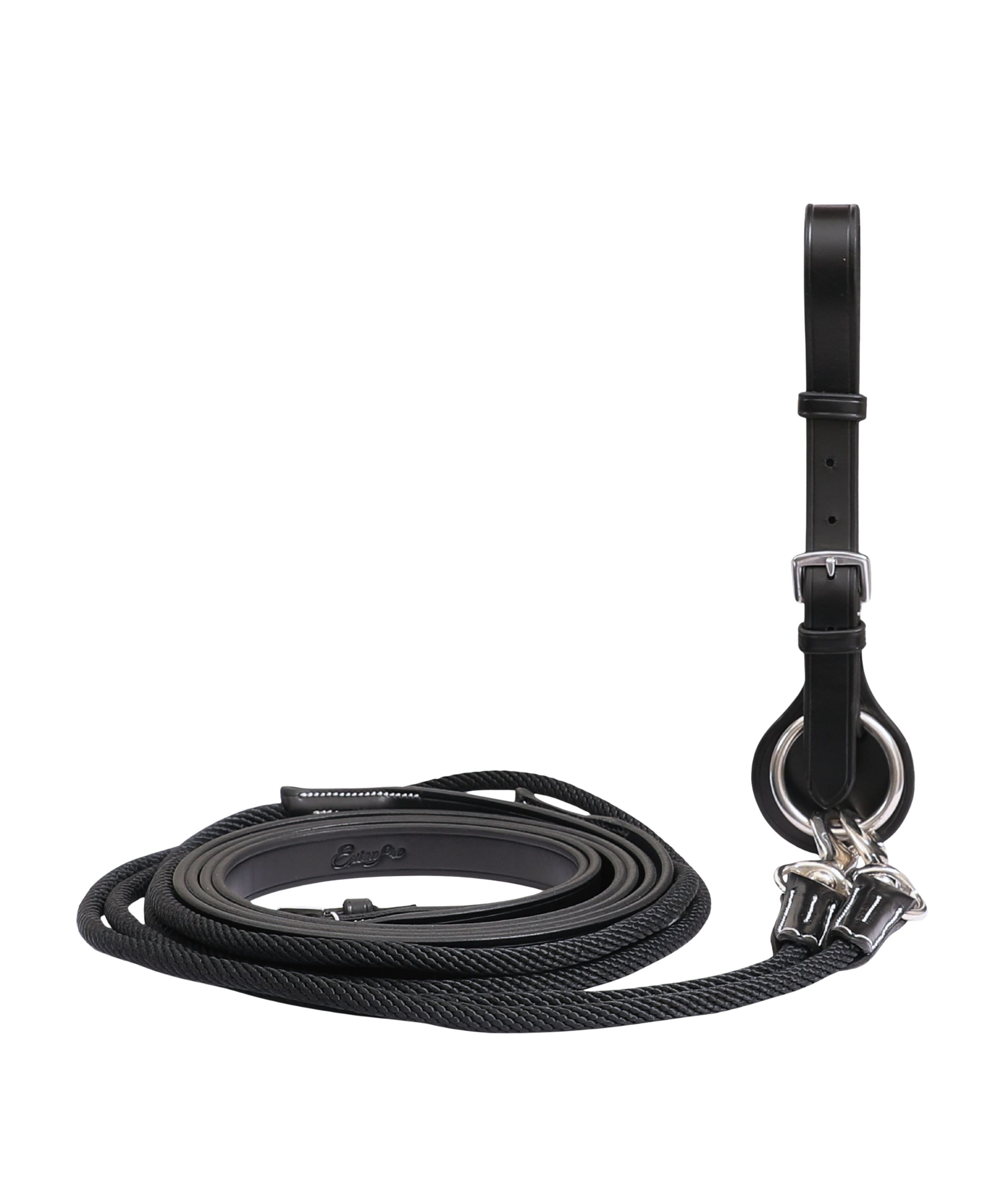 ExionPro Rope & Leather Draw Reins with Girth Loop by Bridles & Reins - alternate view 3
