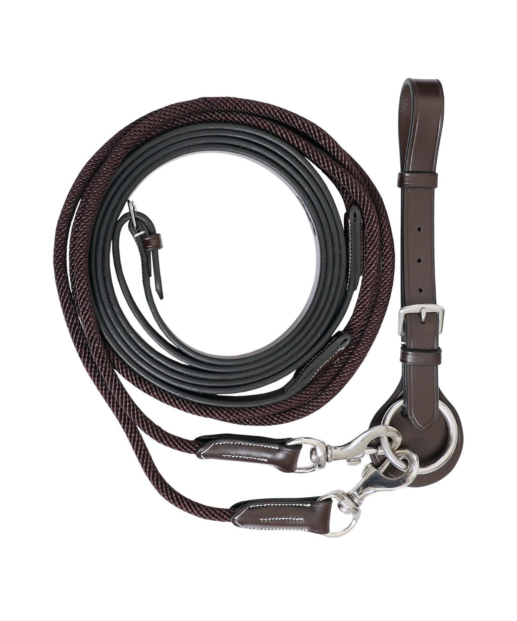 ExionPro Rope & Leather Draw Reins with Girth Loop by Bridles & Reins - alternate view 4