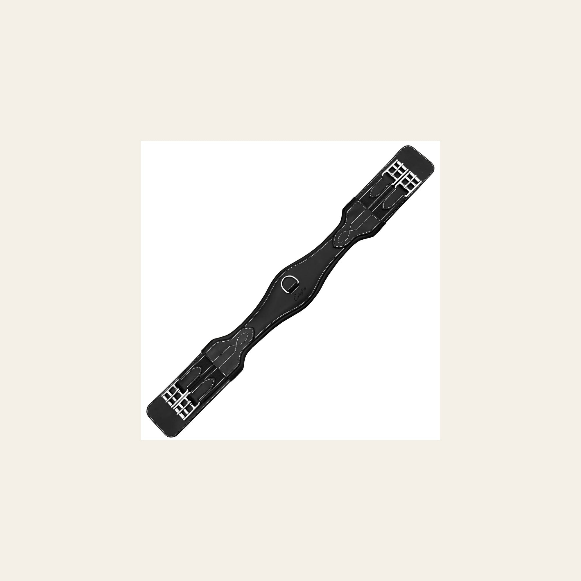 ExionPro 'Joint' Dressage Girth on a warm cream background