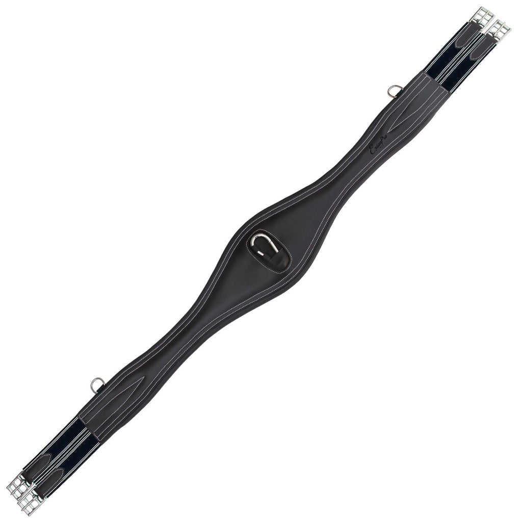 ExionPro 'Snap' Girth - Navy Blue Elastic with White Lines by Bridles & Reins