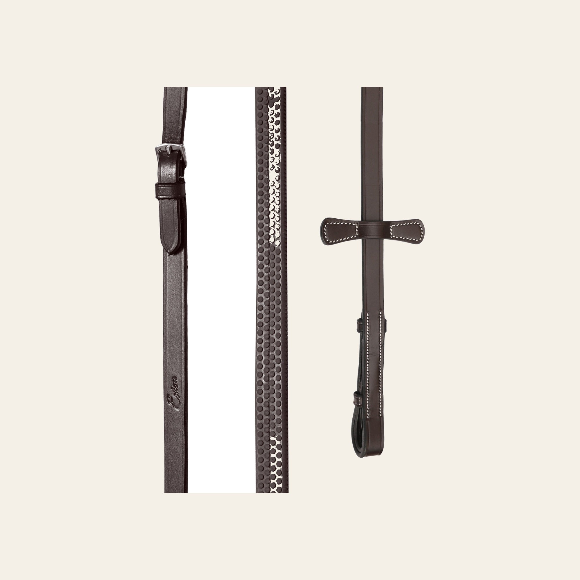 ExionPro Rubber Reins by Bridles & Reins