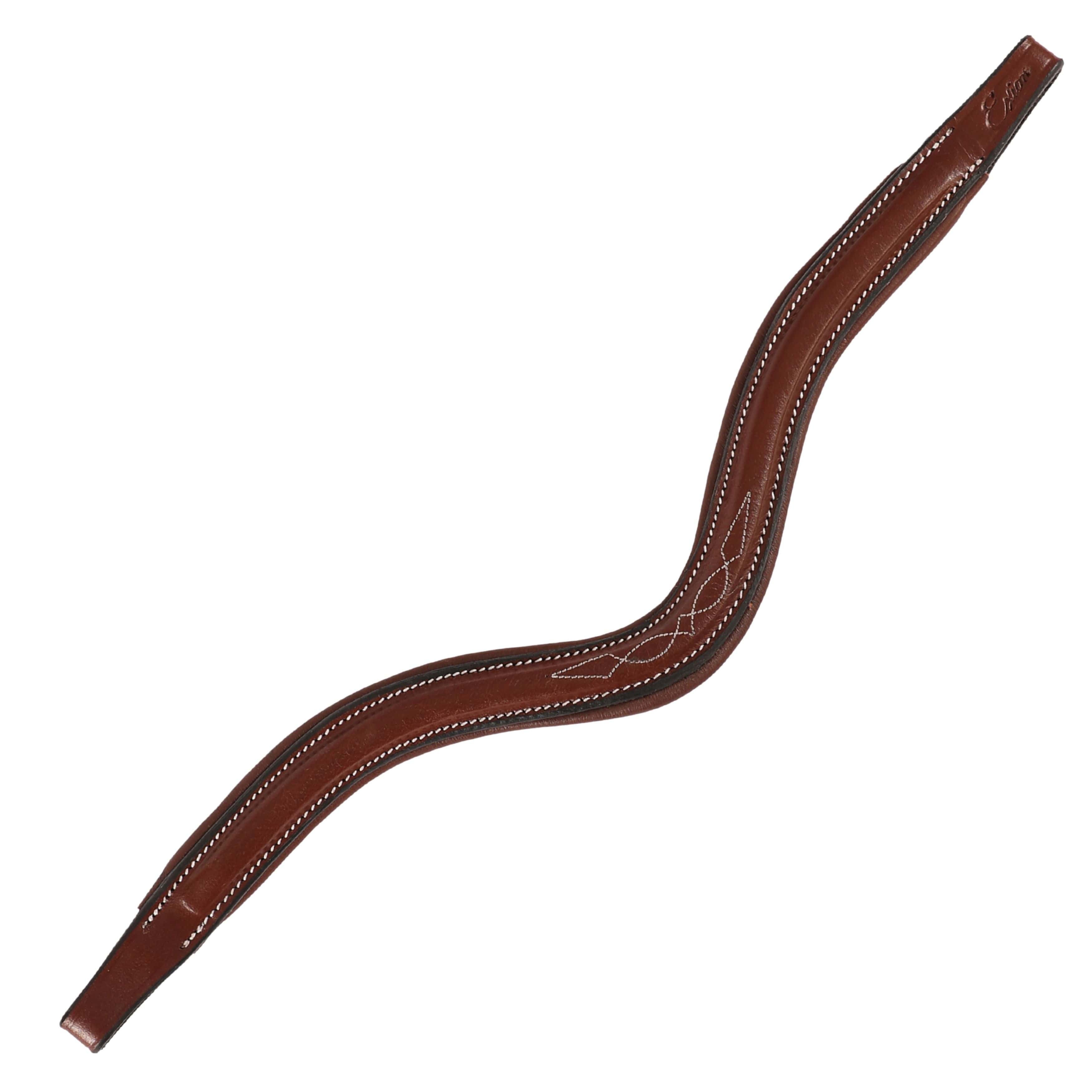 ExionPro Fancy Stitched Square Raised Padded Browband by Bridles & Reins - alternate view 3